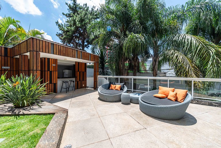 Apt Premium em Pinheiros | Piscina/Coworking - H12