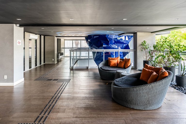 Apt Premium em Pinheiros | Piscina/Coworking - H12