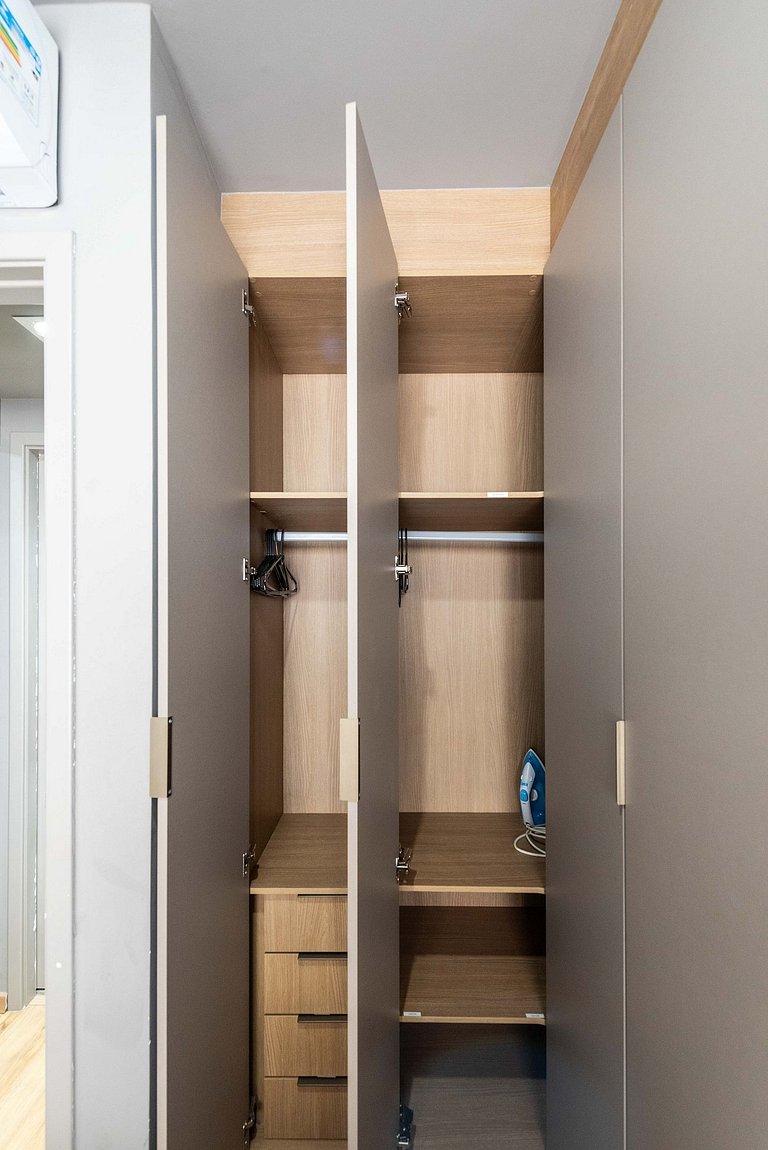 Studio em Indianópolis com academia - NI410