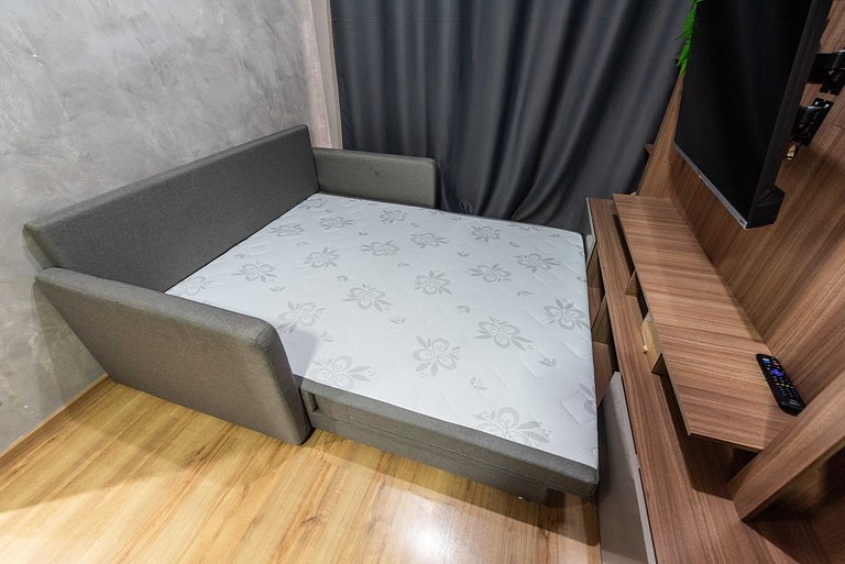 Studio em Indianópolis com academia - NI410