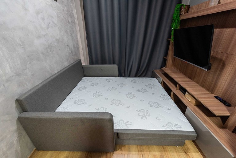 Studio em Indianópolis com academia - NI410