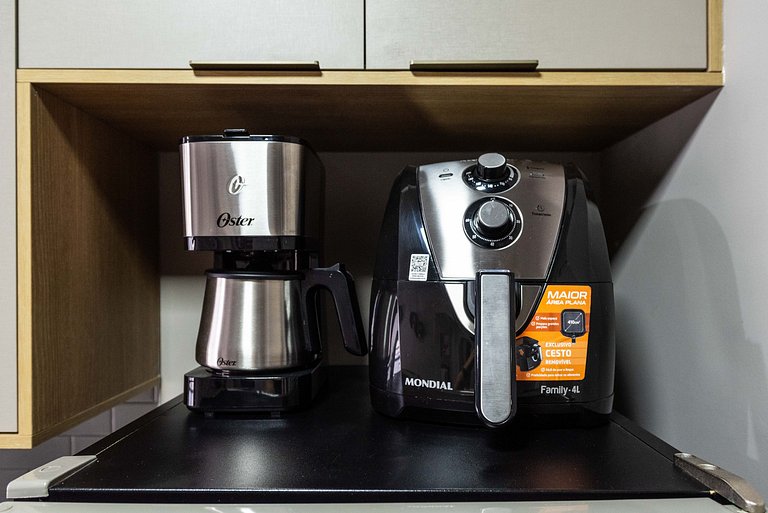 Studio em Indianópolis com academia - NI410