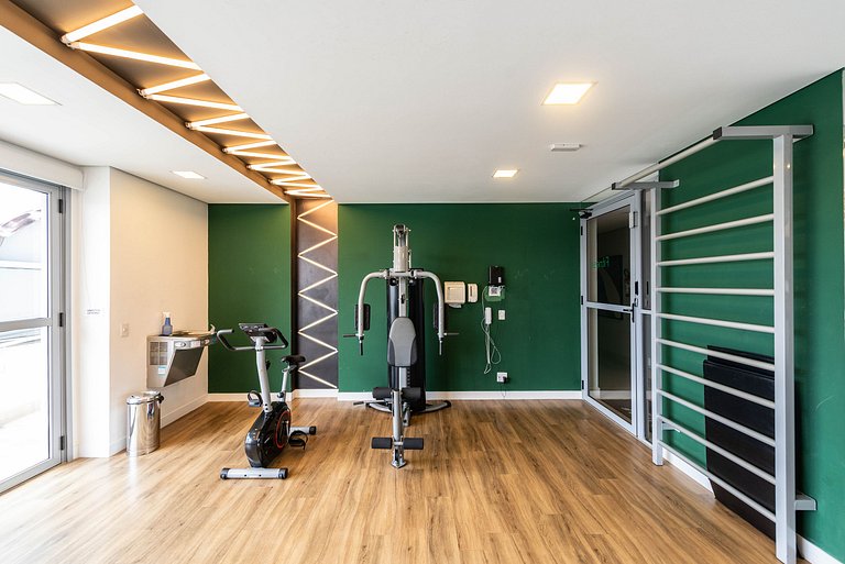 Studio em Indianópolis com academia - NI410