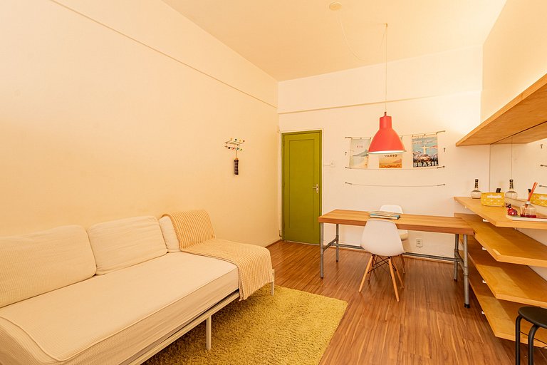 Apto Aconchegante a 1 Quadra da Praia - S1225