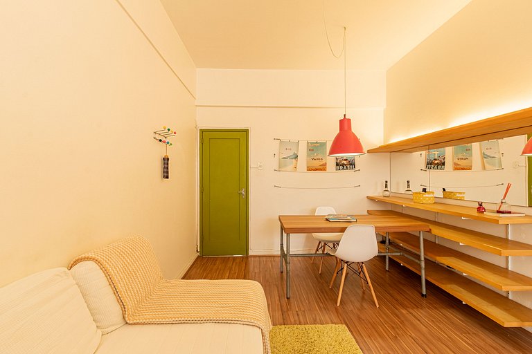 Apto Aconchegante a 1 Quadra da Praia - S1225