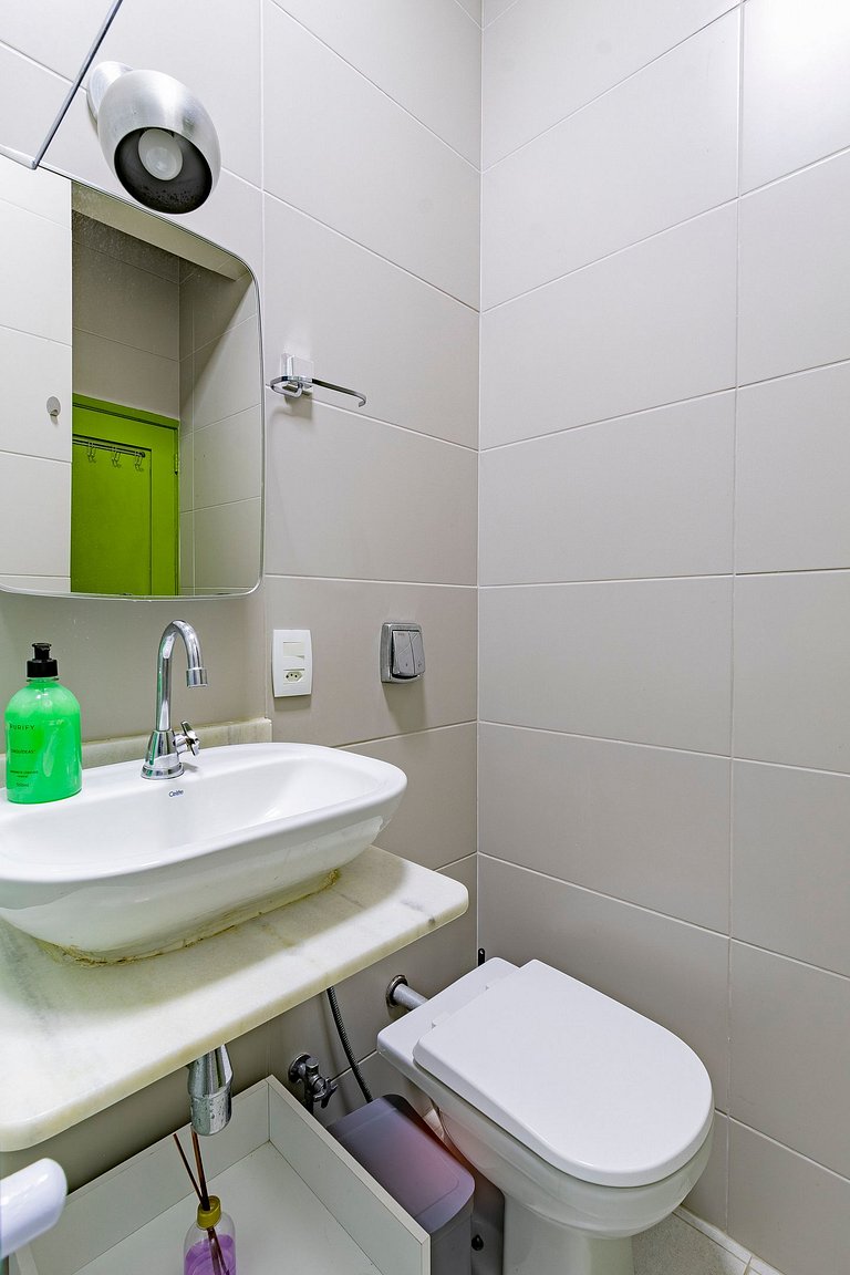 Apto Aconchegante a 1 Quadra da Praia - S1225