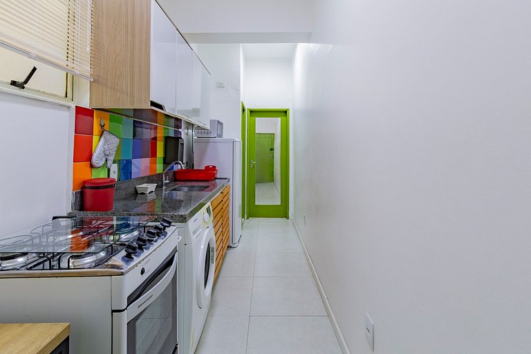 Apto Aconchegante a 1 Quadra da Praia - S1225