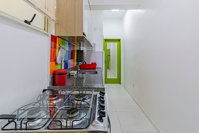 Apto Aconchegante a 1 Quadra da Praia - S1225