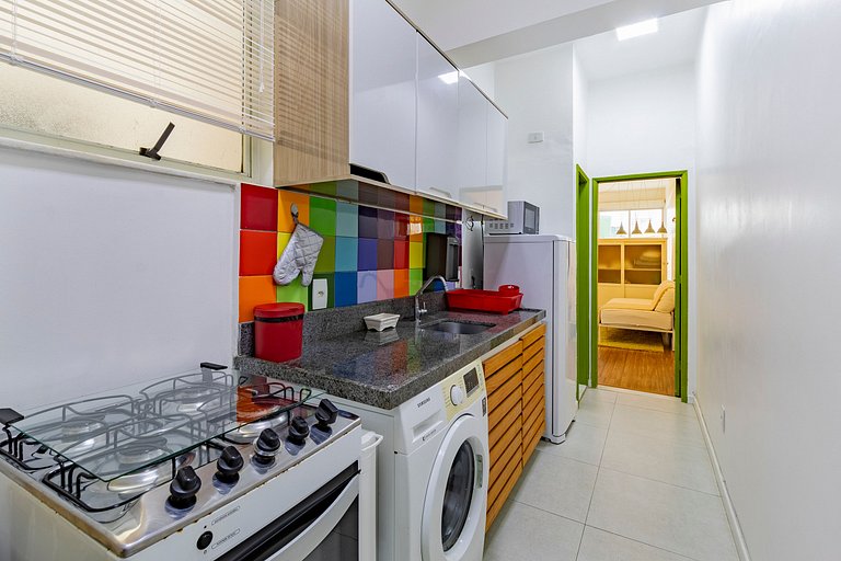 Apto Aconchegante a 1 Quadra da Praia - S1225