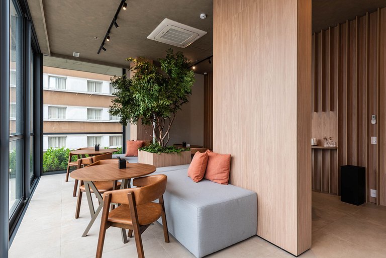 Apto Jardim Paulista c/ opção Café da Manhã- V1605