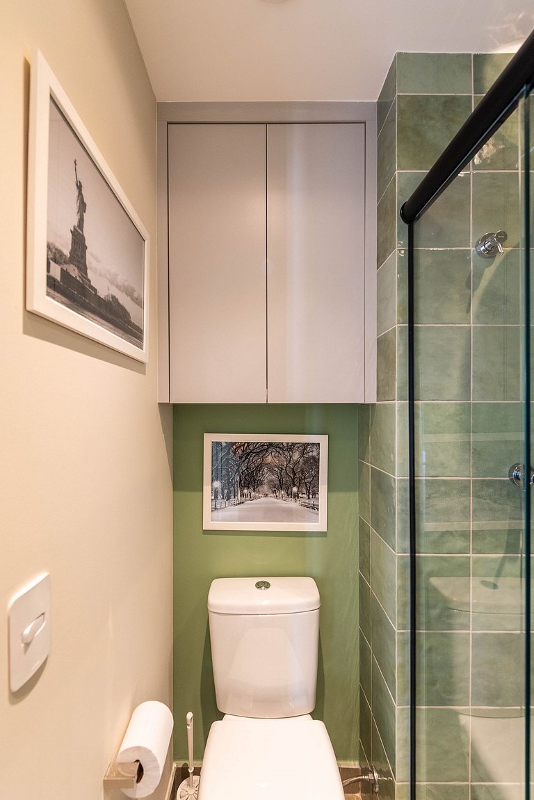 Studio Moderno com Academia e Vista - VN1407