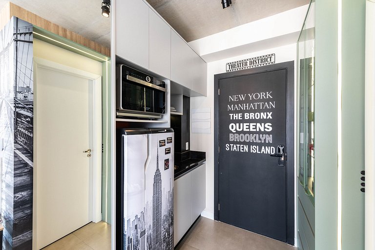 Studio Moderno com Academia e Vista - VN1407