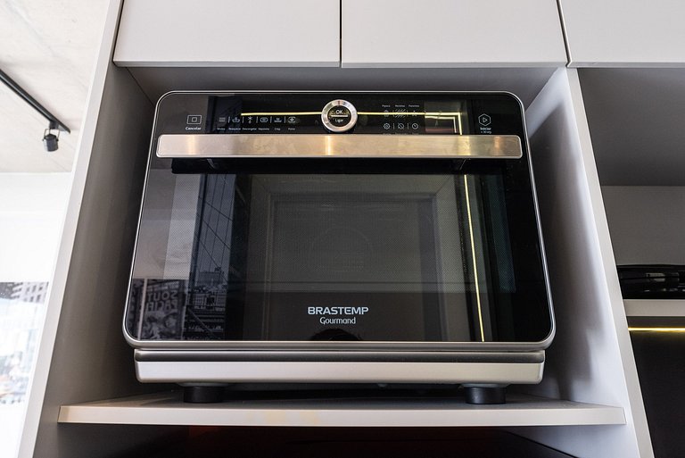 Studio Moderno com Academia e Vista - VN1407