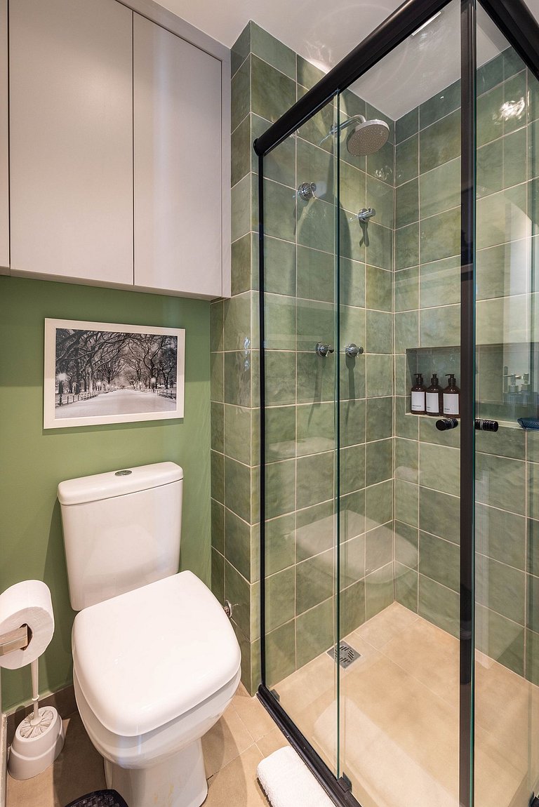 Studio Moderno com Academia e Vista - VN1407