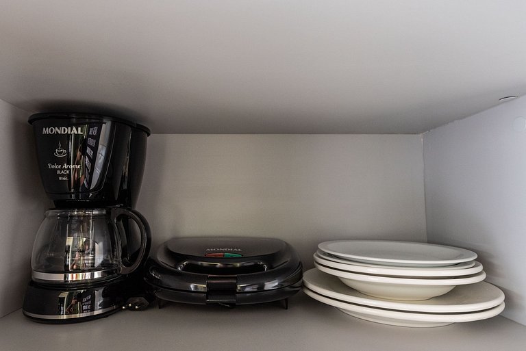 Studio Moderno com Academia e Vista - VN1407