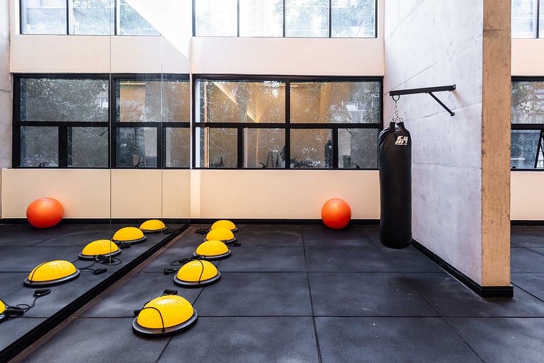 Studio Moderno com Academia e Vista - VN1407