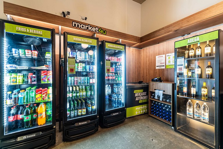 Studio Moderno com Academia e Vista - VN1407