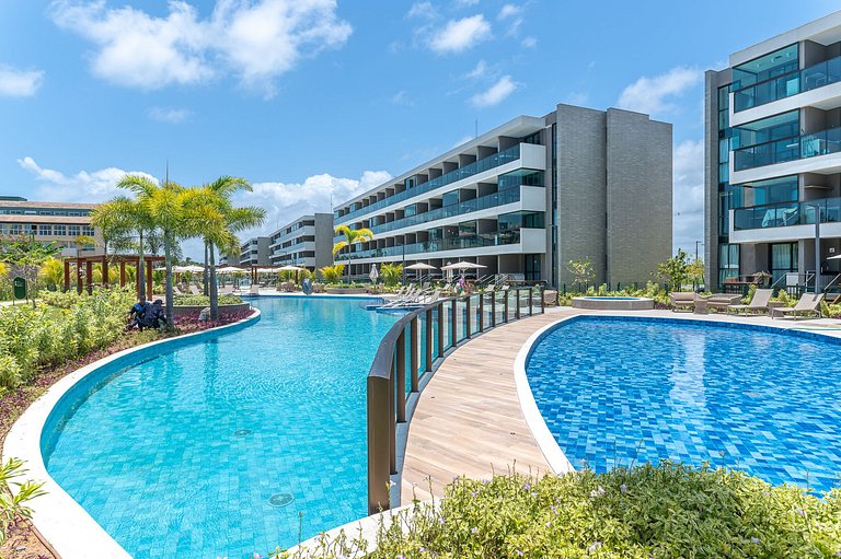 Lazer | Estrutura Resort | Flat pet friendly 203C