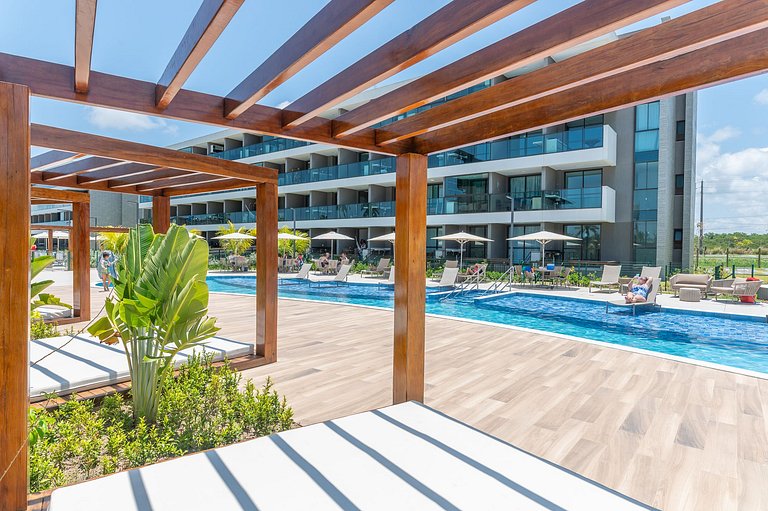 Lazer | Estrutura Resort | Flat pet friendly 203C