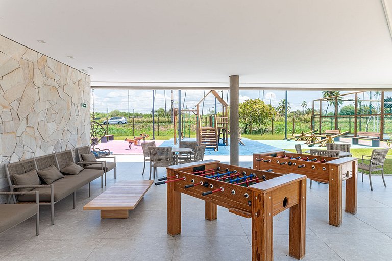 Lazer | Estrutura Resort | Flat pet friendly 203C