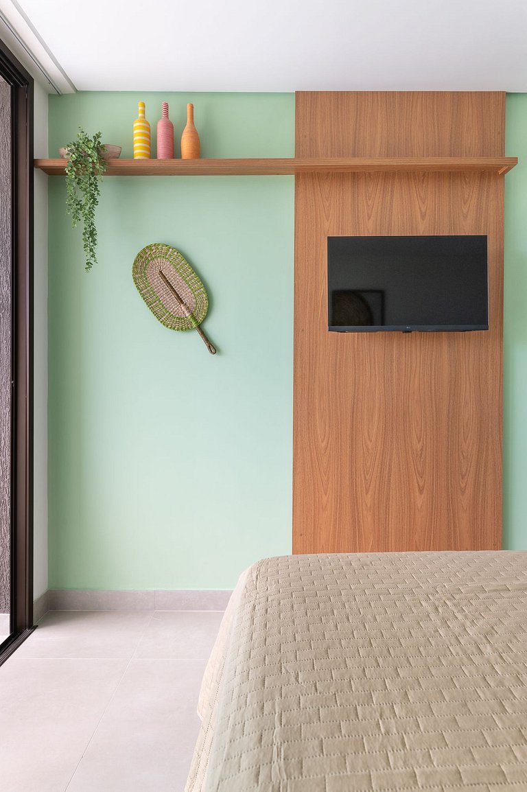 Estrutura de resort e flat pet friendly 202C