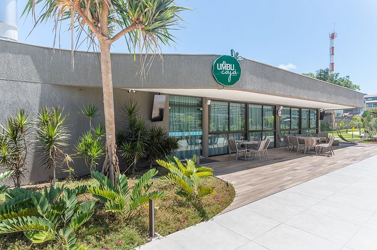 Estrutura de resort e flat pet friendly 202C