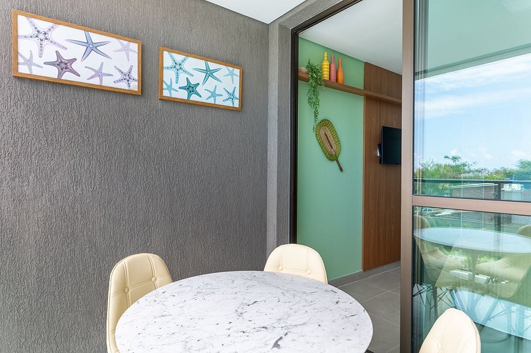 Estrutura de resort e flat pet friendly 202C