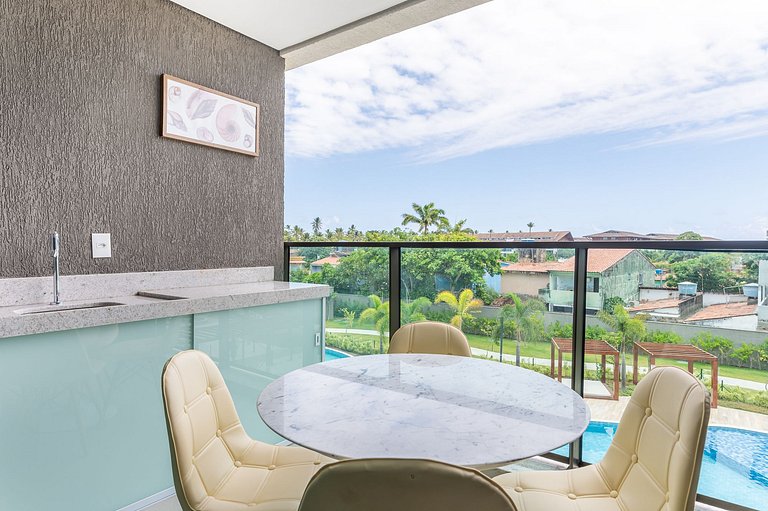 Estrutura de resort e flat pet friendly 202C