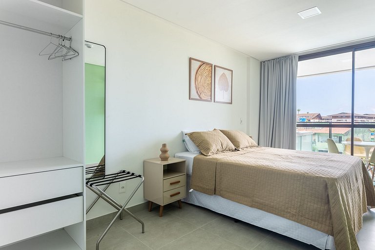 Estrutura de resort e flat pet friendly 202C