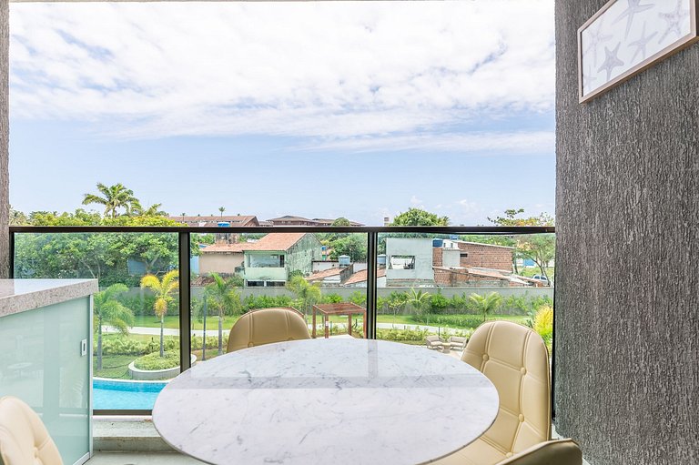 Estrutura de resort e flat pet friendly 202C