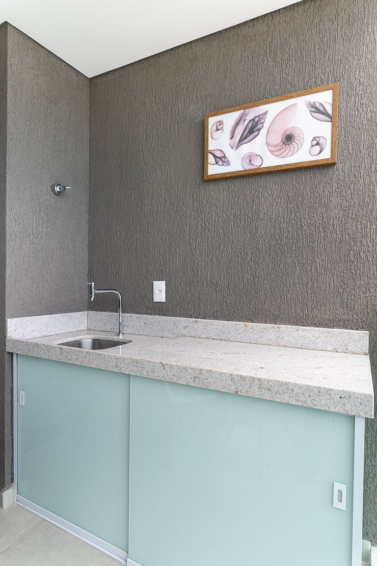 Estrutura de resort e flat pet friendly 202C