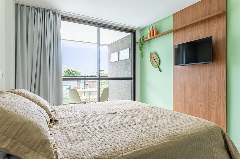 Estrutura de resort e flat pet friendly 202C