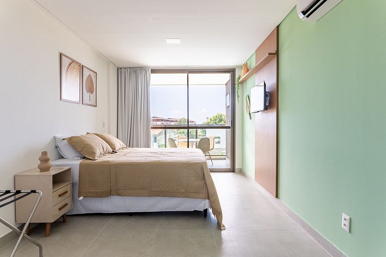 Estrutura de resort e flat pet friendly 202C