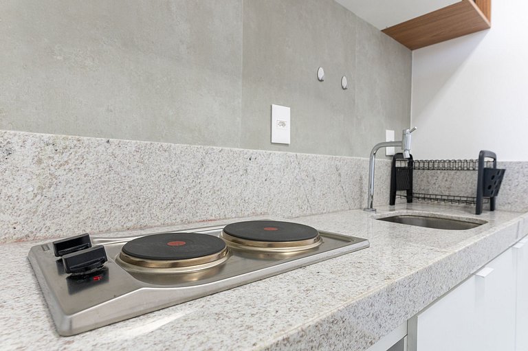 Estrutura de resort e flat pet friendly 202C