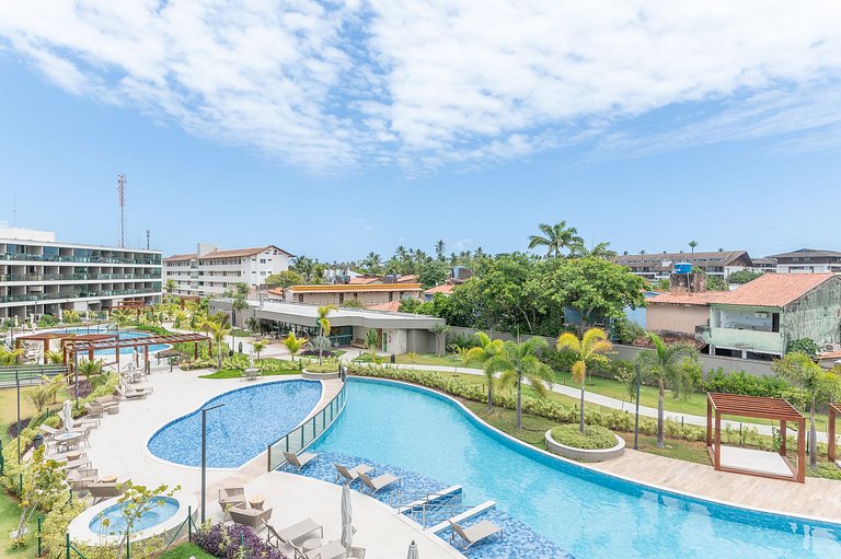 Estrutura de resort e flat pet friendly 202C