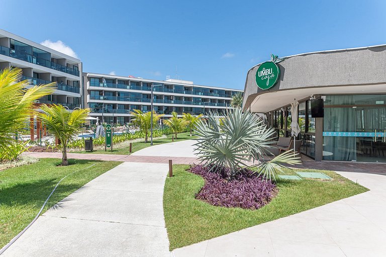 Estrutura de resort e flat pet friendly 202C