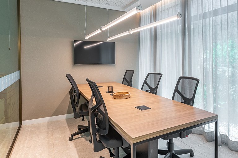 Estrutura de resort e flat pet friendly 202C