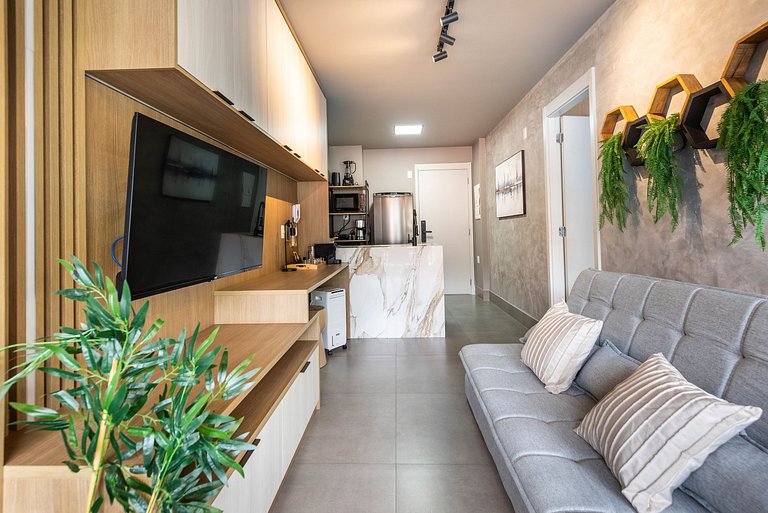 Studio Moderno com Piscina e Academia - Z1001