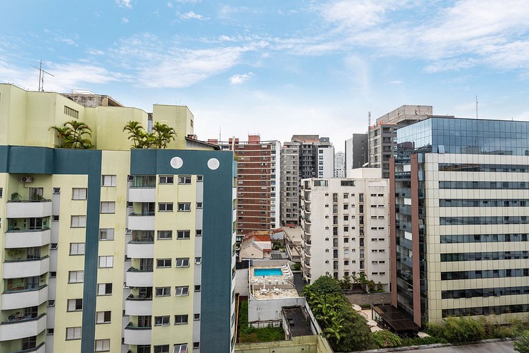 Studio Moderno com Piscina e Academia - Z1001