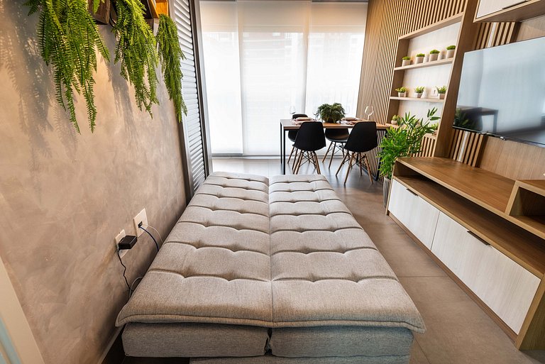 Studio Moderno com Piscina e Academia - Z1001