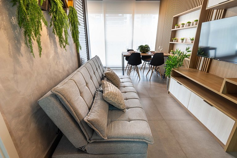 Studio Moderno com Piscina e Academia - Z1001