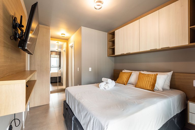 Studio Moderno com Piscina e Academia - Z1001