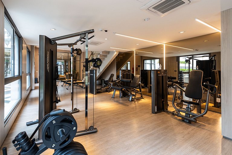 Studio Moderno com Piscina e Academia - Z1001