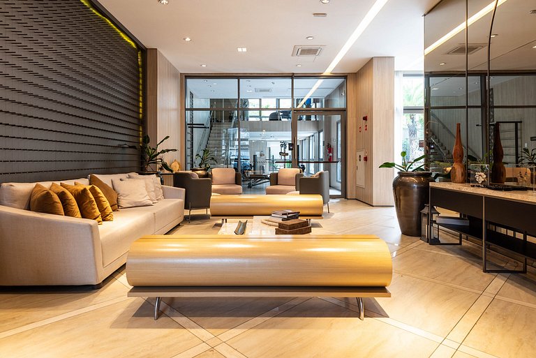 Studio Moderno com Piscina e Academia - Z1001