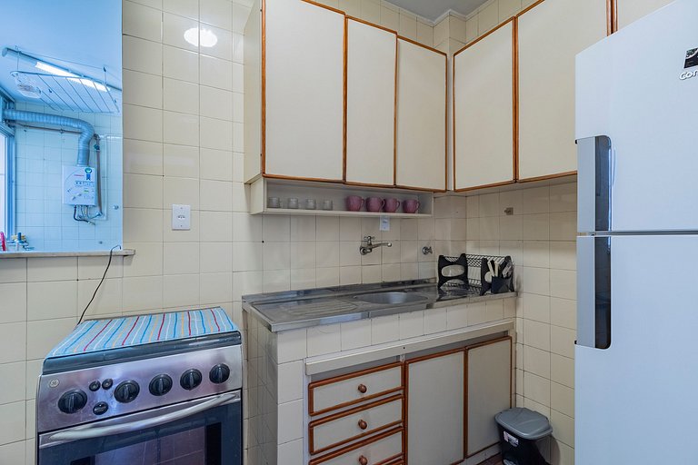 Apartamento a 2 min da Praia de Copacabana - B1205