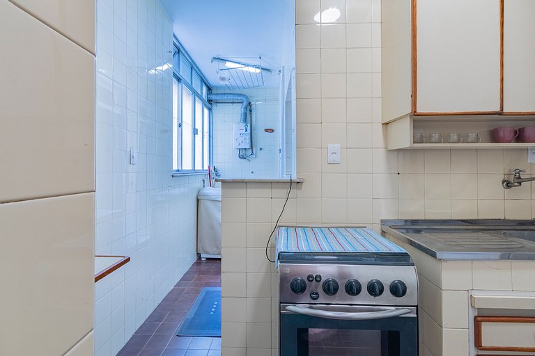 Apartamento a 2 min da Praia de Copacabana - B1205