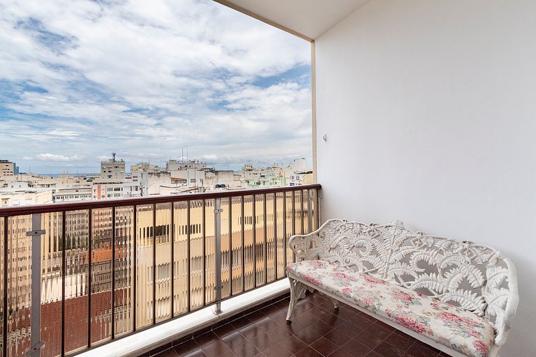Apartamento a 2 min da Praia de Copacabana - B1205