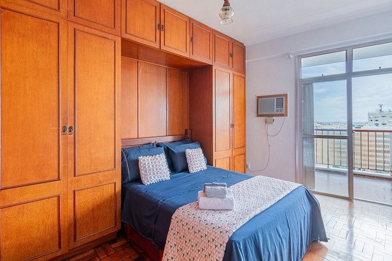 Apartamento a 2 min da Praia de Copacabana - B1205