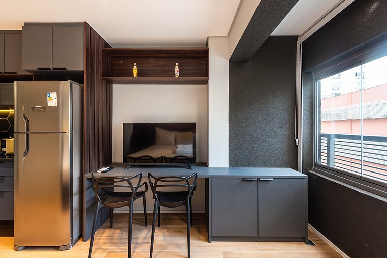 Studio Moderno no Itaim Bibi - O415