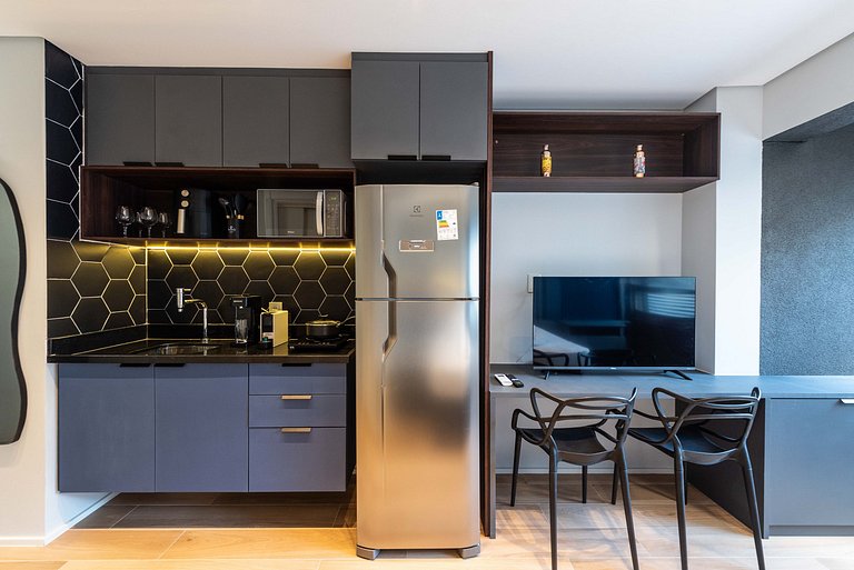 Studio Moderno no Itaim Bibi - O415